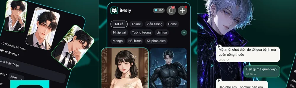 App imely là gì? Hướng dẫn dùng app chat AI "nhập vai" hot nhất Gen Z