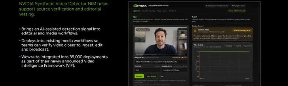 Công nghệ 21/7: NVIDIA ra mắt công cụ phát hiện video giả