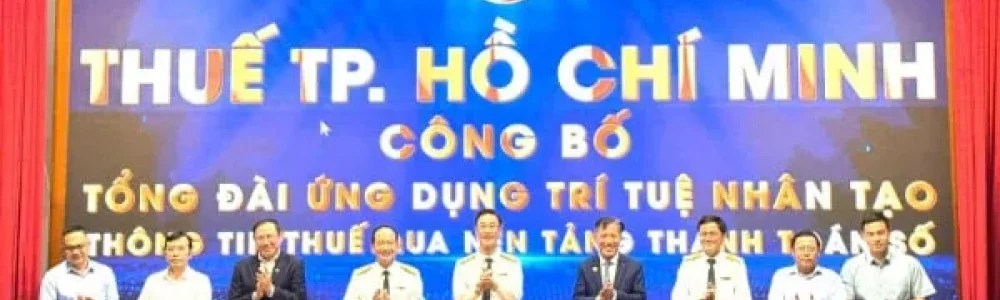 Thuế Tp. HCM ra mắt Tổng đài AI, vừa nhắc nợ vừa chống lừa đảo