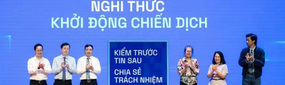 Bộ Công an chính thức phát động chiến dịch thay đổi thói quen triệu người dùng MXH giữa thời AI, ra mắt bản tin soi thật
