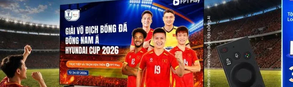 Xem ASEAN Hyundai Cup như chuyên gia bóng đá với trợ lý VAC trên Samsung AI TV