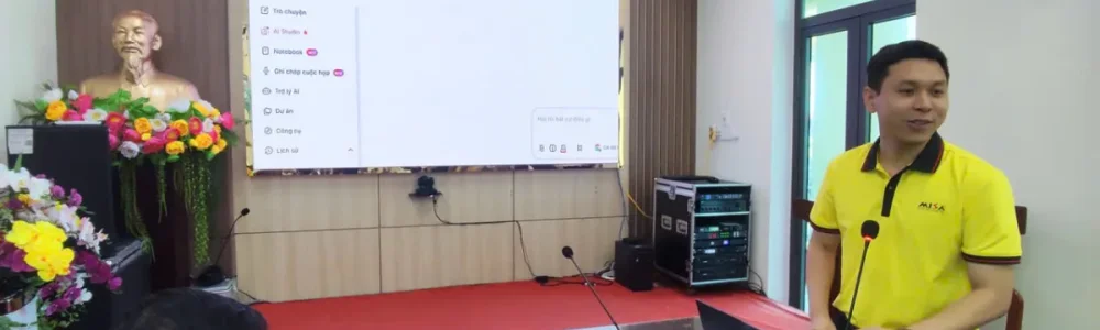 Tây Tiền Hải tập huấn ứng dụng AI trong quản lý chính quyền thông minh