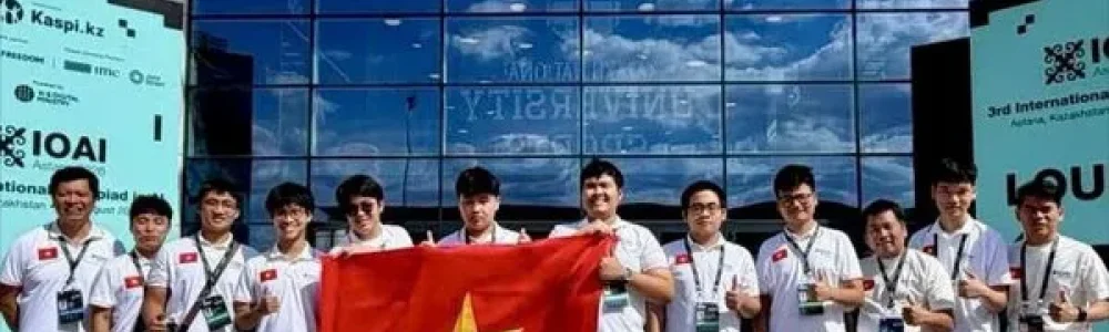 Việt Nam thuộc nhóm dẫn đầu tại Olympic Trí tuệ nhân tạo quốc tế 2026
