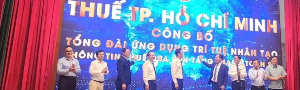 Thuế TP. Hồ Chí Minh tiên phong ứng dụng AI hỗ trợ người nộp thuế
