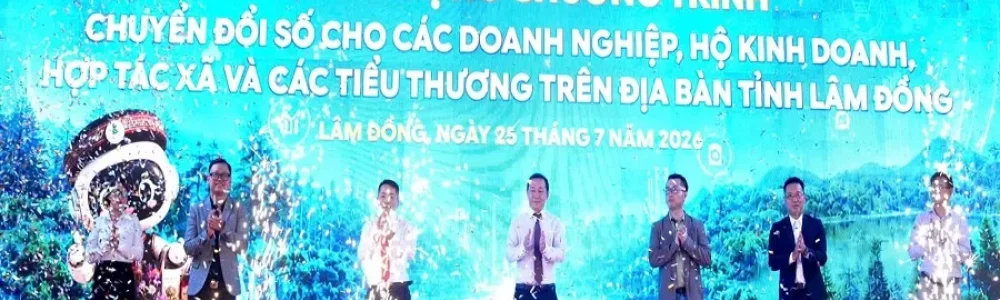 Lâm Đồng phát động chương trình chuyển đổi số, hỗ trợ doanh nghiệp ứng dụng AI và thương mại điện tử