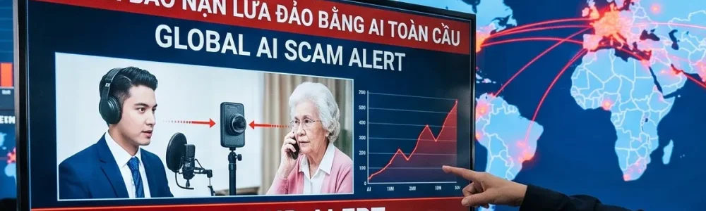 Cảnh báo làn sóng lừa đảo công nghệ cao sử dụng AI