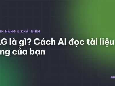 RAG là gì? Cách AI đọc tài liệu riêng của bạn
