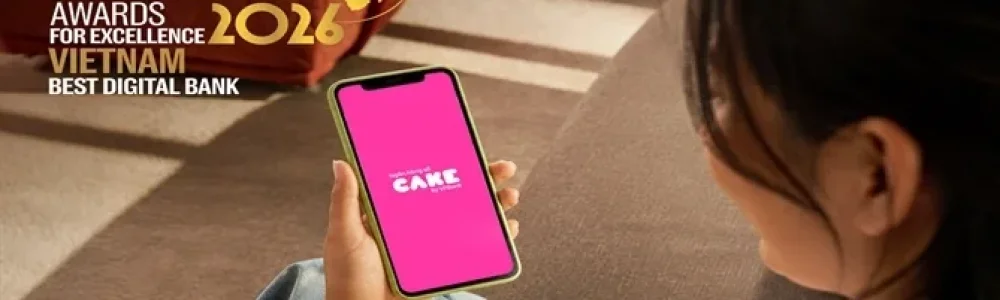 Cake được vinh danh ở hạng mục “Vietnam’s Best Digital Bank”