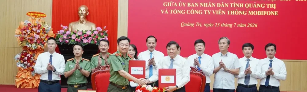 MobiFone và Quảng Trị ký kết hợp tác chiến lược về chuyển đổi số