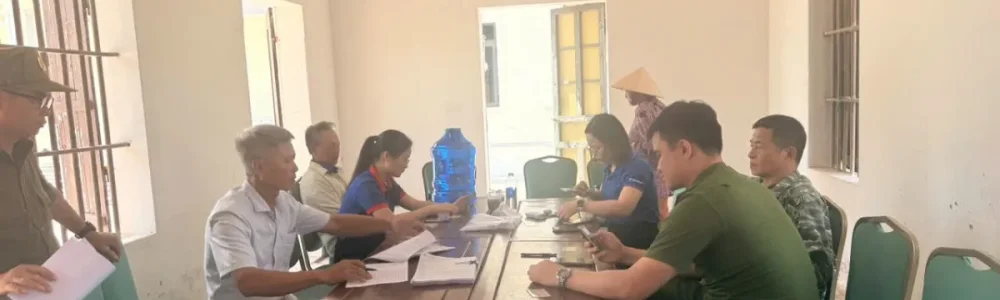 Công an xã Ái Quốc đẩy mạnh tích hợp tài khoản an sinh xã hội trên ứng dụng VNeID