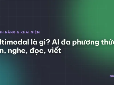 Multimodal là gì? AI đa phương thức nhìn, nghe, đọc, viết