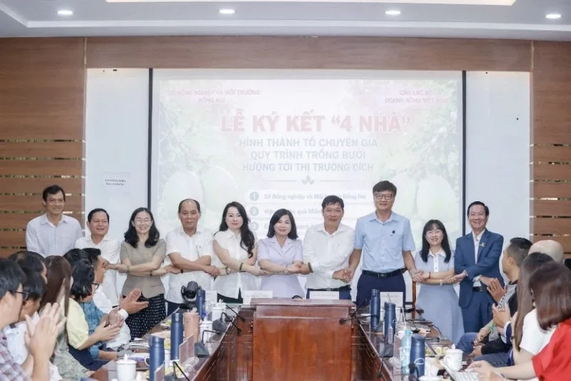 Đồng Nai: Tăng tốc xây dựng chuỗi giá trị bưởi bằng liên kết 4 nhà, chuyển đổi số và trí tuệ nhân tạo