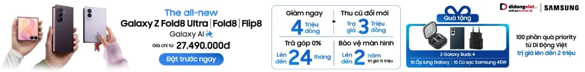 Samsung Galaxy Z Fold8 Ultra 256GB Chính Hãng | Di Động Việt