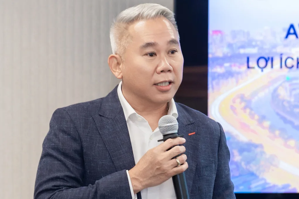Tổng giám đốc Amazon Web Services Việt Nam - Eric Yeo. Ảnh: Lan Anh