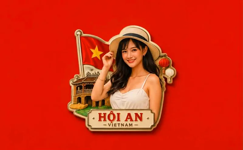 tạo ảnh nam châm du lịch