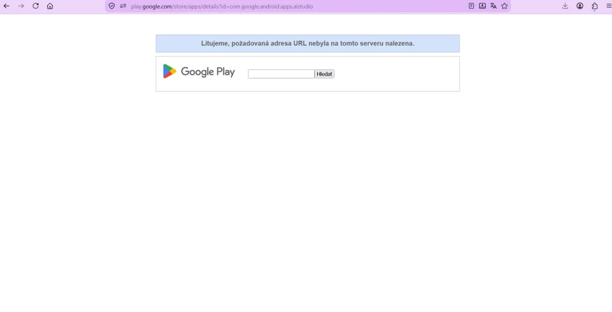 Google AI Studio đã bị hủy bỏ.