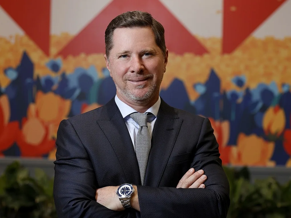 Ông  Tim Evans, Tổng giám đốc điều hành HSBC Việt Nam. Ảnh ngân hàng cung cấp