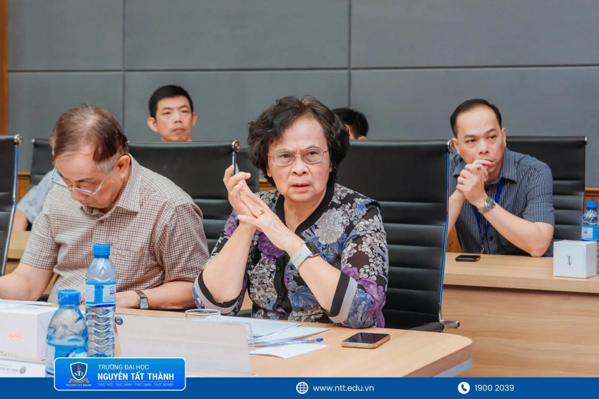 Toàn cảnh Hội thảo tham vấn các bên liên quan về chương trình đào tạo sau đại học và xây dựng Đề án mở ngành đào tạo Thạc sĩ Trí tuệ nhân tạo tại Trường Đại học Nguyễn Tất Thành.